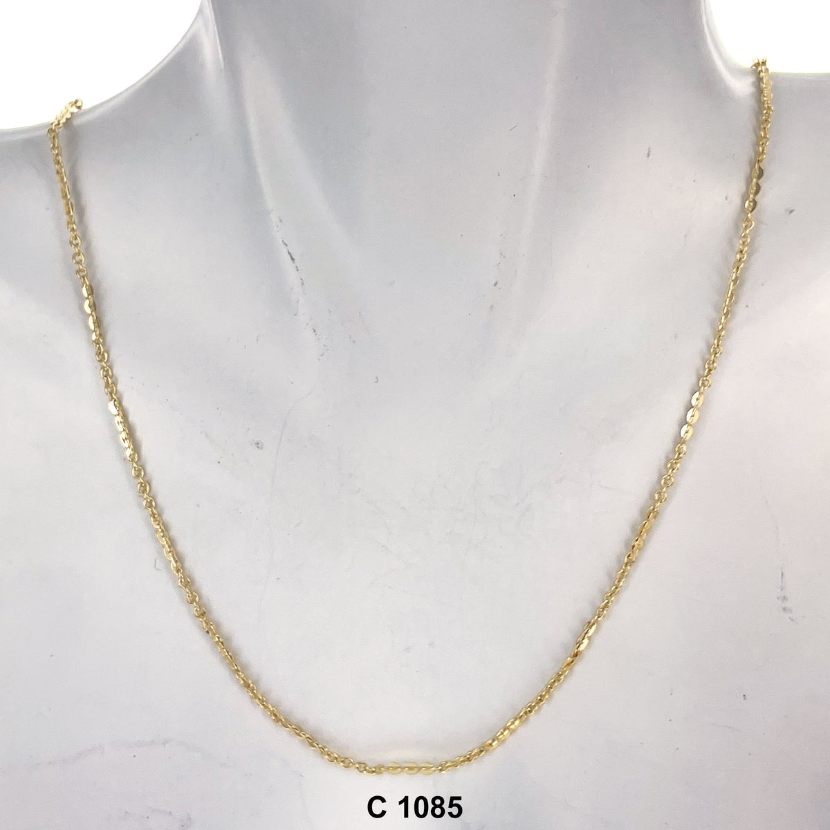 1.5 MM Gold Plated Chain C 1085 - ChainsOnly