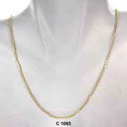 1.5 MM Gold Plated Chain C 1085 - ChainsOnly
