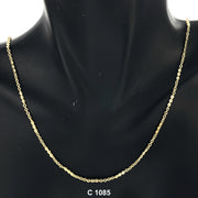 1.5 MM Gold Plated Chain C 1085 - ChainsOnly
