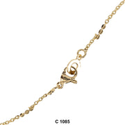 1.5 MM Gold Plated Chain C 1085 - ChainsOnly