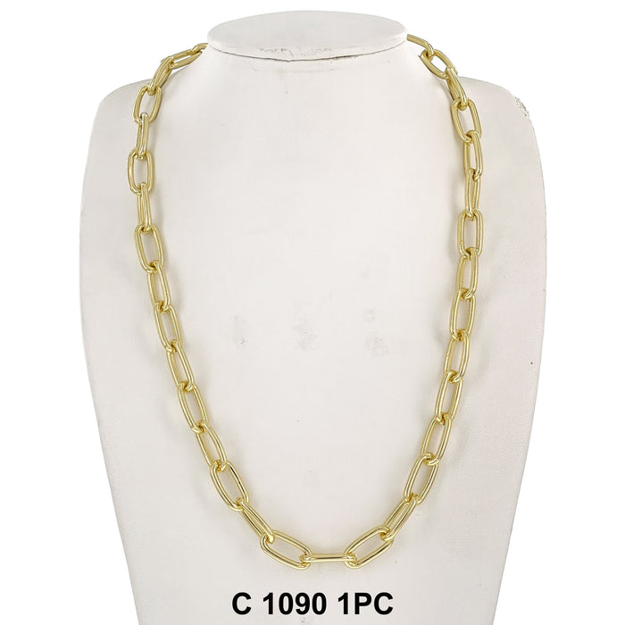 9.3 MM Brazil Paper Clip Chain C 1090 - ChainsOnly