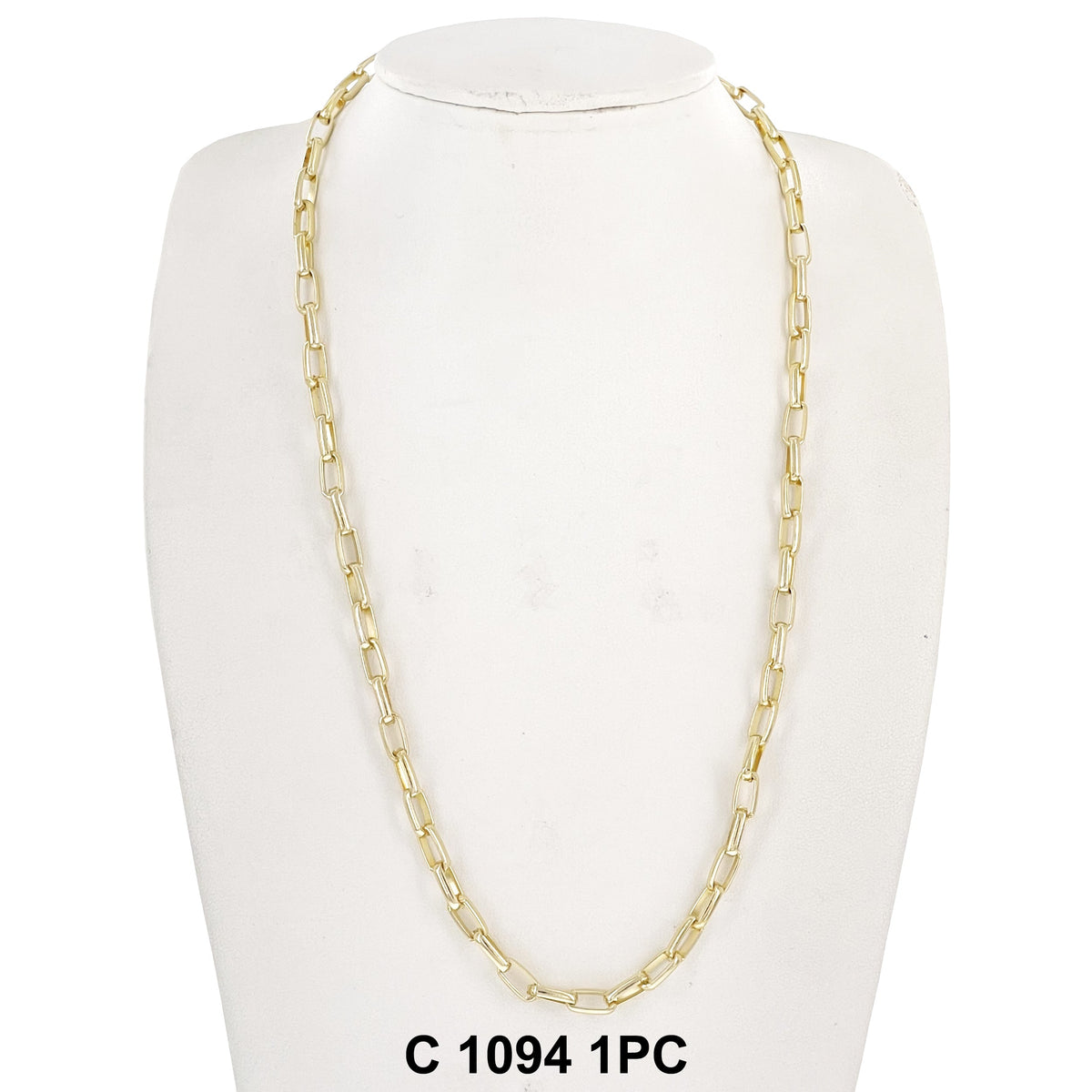 4.7 MM Brazil Paper Clip Chain C 1094 - ChainsOnly
