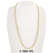 4.7 MM Brazil Paper Clip Chain C 1094 - ChainsOnly
