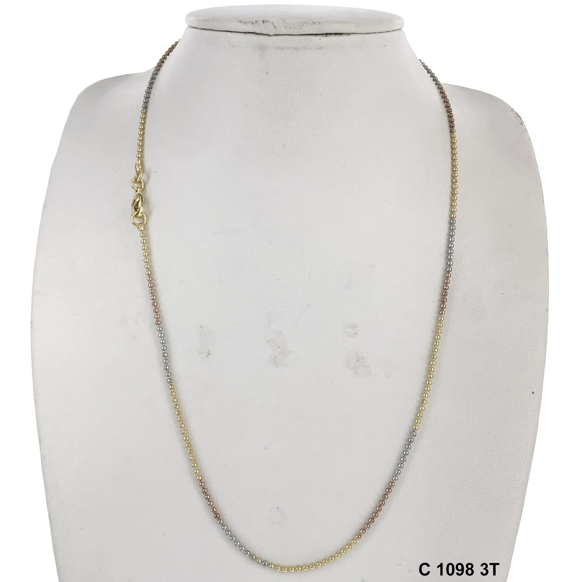 1.5 MM Ball Chain C 1098 3T - ChainsOnly