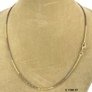 1.8 MM Cable Chain C 1100 3T - ChainsOnly