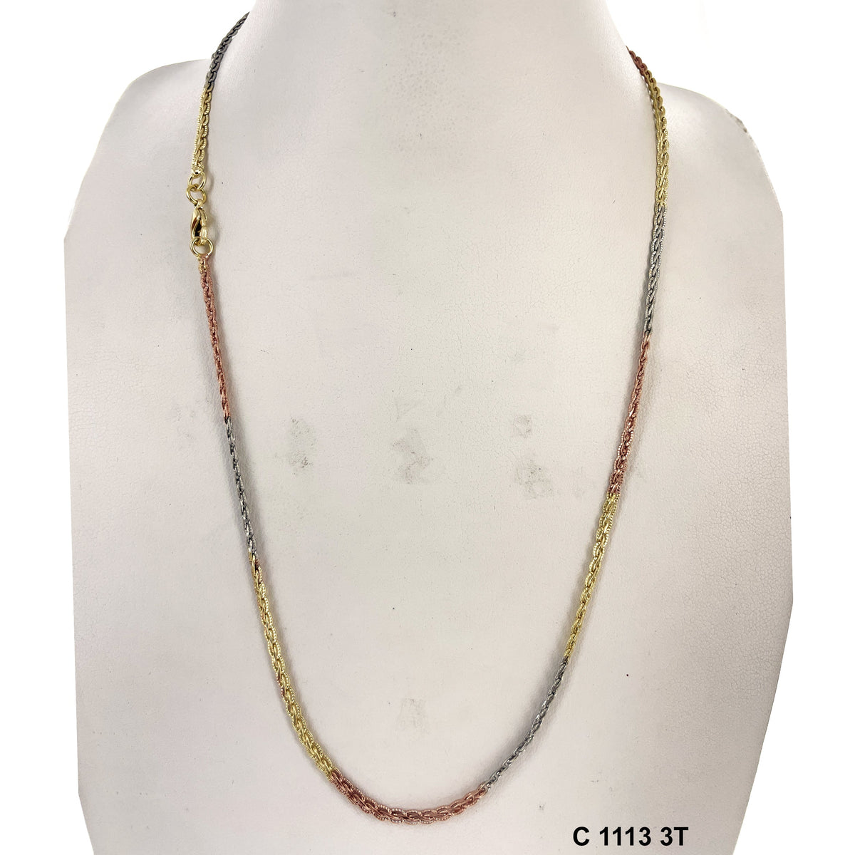 3.0 MM Flat Link Chain C 1113 3T - ChainsOnly