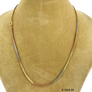 3.0 MM Flat Link Chain C 1113 3T - ChainsOnly