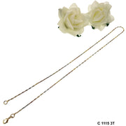 1.5 MM Long Cable Chain C 1115 3T - ChainsOnly