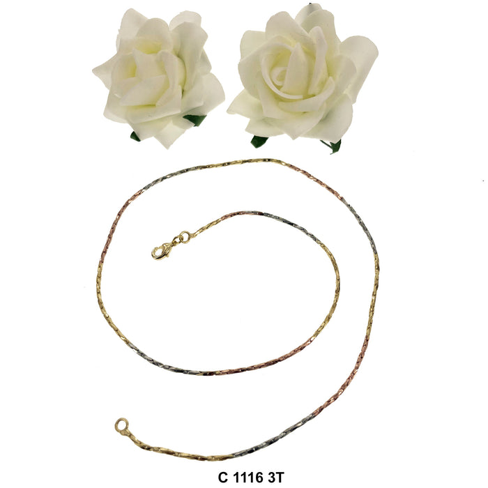 1.5 MM Italian Link Chain C 1116 3T - ChainsOnly