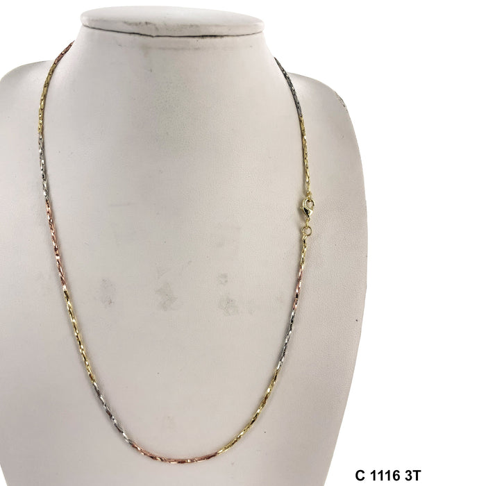 1.5 MM Italian Link Chain C 1116 3T - ChainsOnly