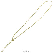 2 MM Round Links Chain C 1124 - ChainsOnly