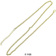 3 MM Round Links Chain C 1125 - ChainsOnly