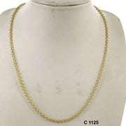3 MM Round Links Chain C 1125 - ChainsOnly