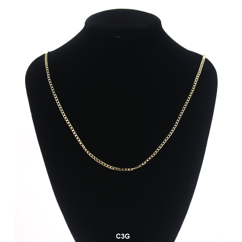 3 MM Cuban Chain C3G - ChainsOnly