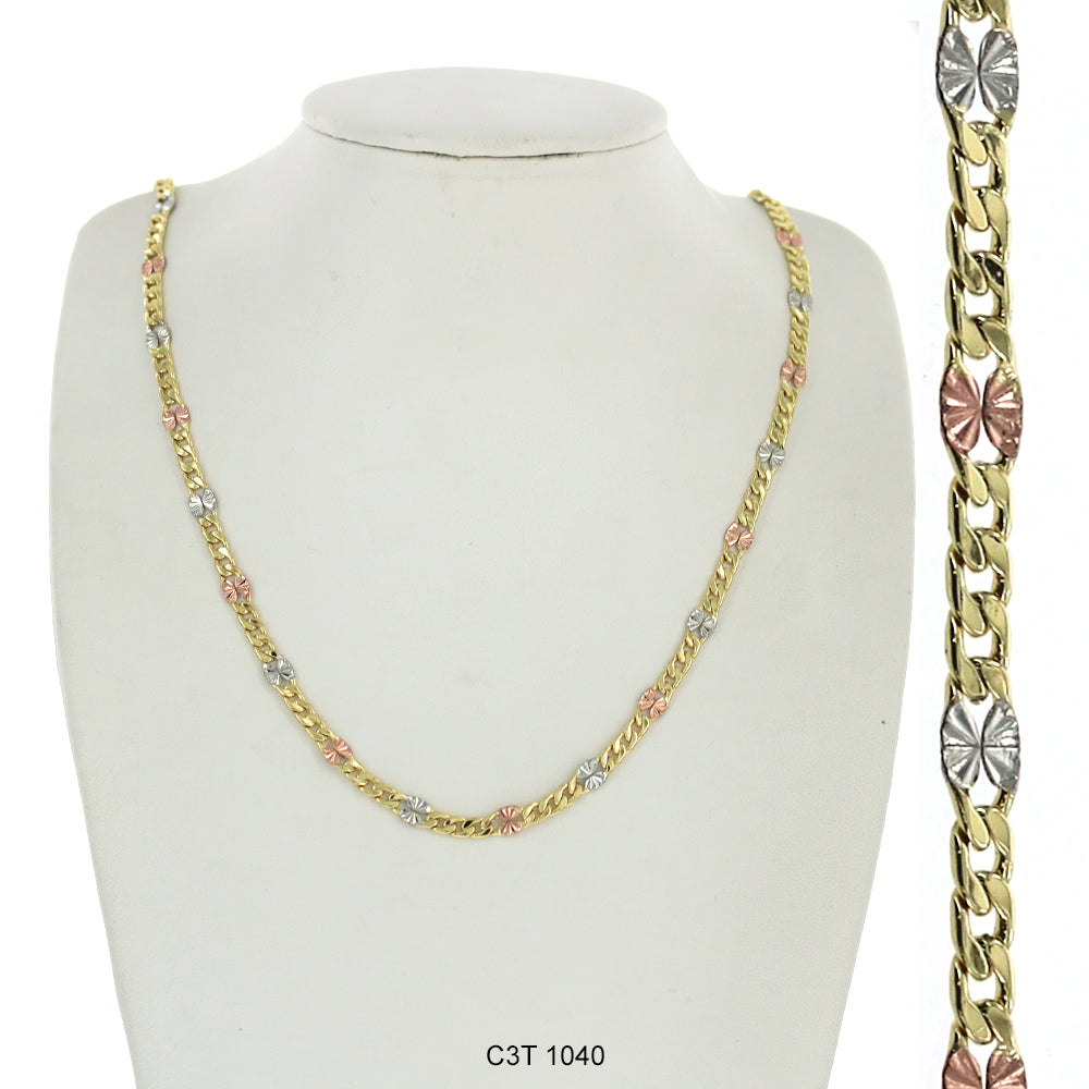 6 MM V Flower Chain C3T 1040 - ChainsOnly