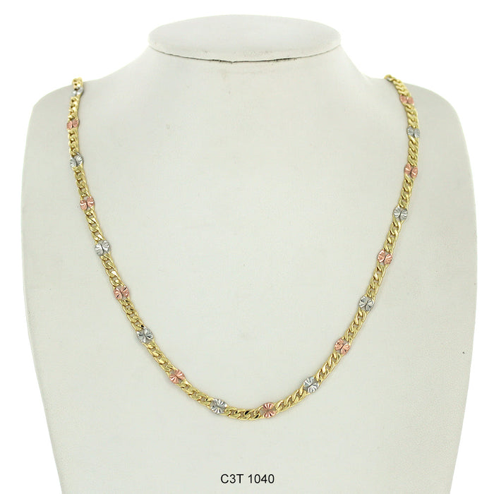 6 MM V Flower Chain C3T 1040 - ChainsOnly