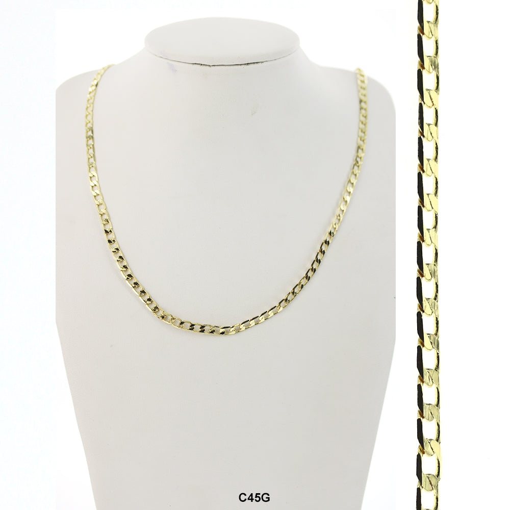 4.5 MM Cuban Chain C45G - ChainsOnly