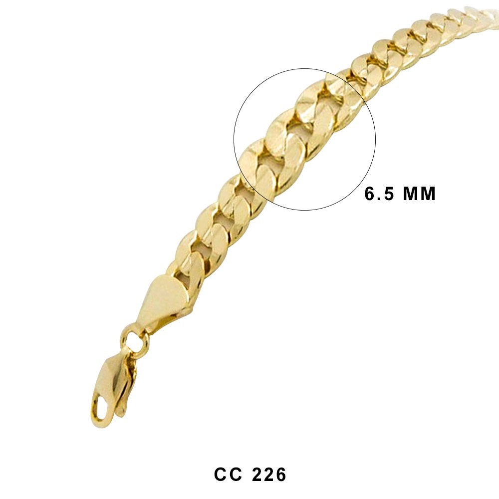 6.5 MM Conclave Cuban Chain CC 226 G - ChainsOnly