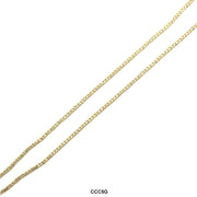 5 MM Conclave Cuban Chain CCC5G 24" - ChainsOnly