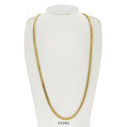 6 MM Concave Cuban Chain CCC6G - ChainsOnly