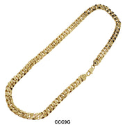 9 MM Concave Cuban Chain CCC9G - ChainsOnly