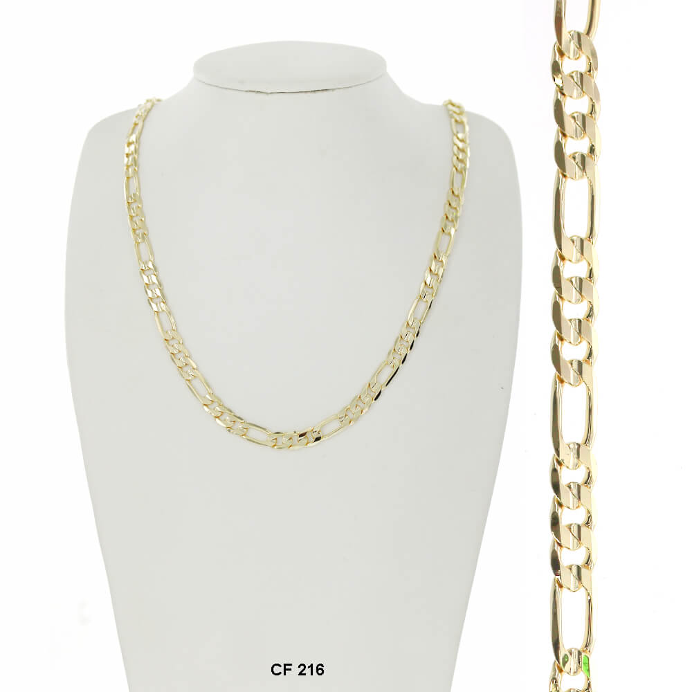 6.5 MM Concave Figaro Chain CF 216 - ChainsOnly