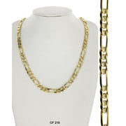7.9 MM Concave Figaro Chain CF 218 - ChainsOnly