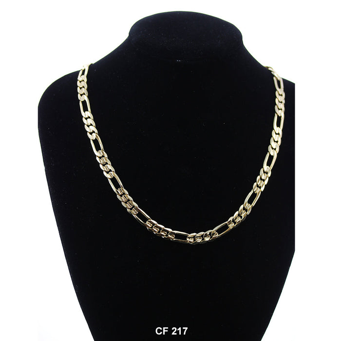 7.4 MM Concave Figaro Chain CF 217 - ChainsOnly