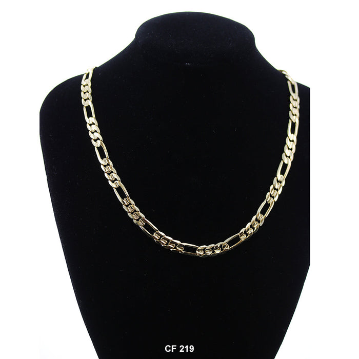 9.8MM Concave Figaro Chain CF 219 - ChainsOnly