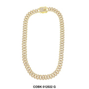 12 MM Hip Hop Chains COBK 012022 G Chain - ChainsOnly