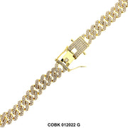 12 MM Hip Hop Chains COBK 012022 G Chain - ChainsOnly