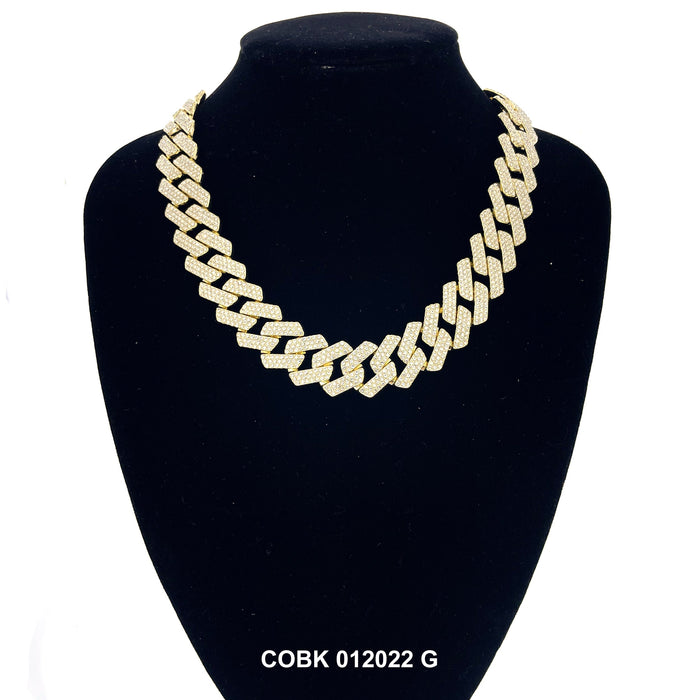 20 MM Hip Hop Chains COBK 012024 G Chain - ChainsOnly