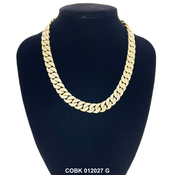13 MM Hip Hop Chains COBK 012027 G Chain - ChainsOnly