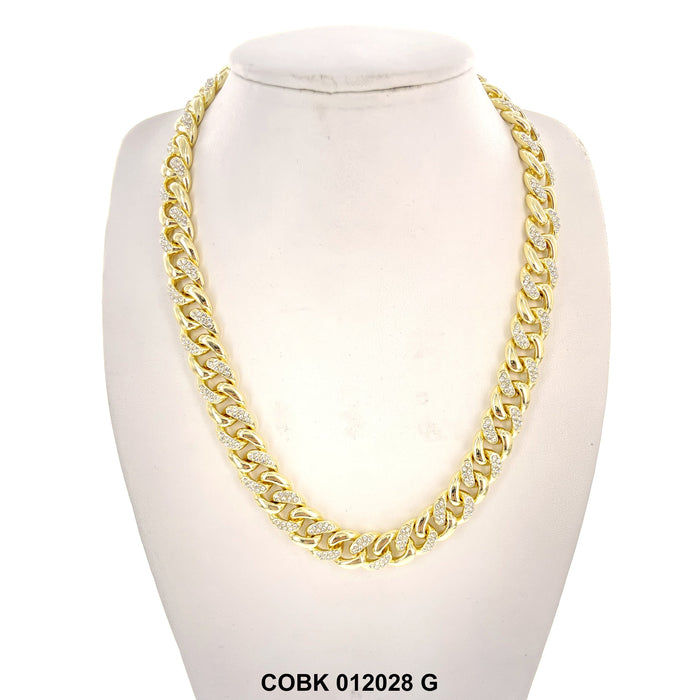 13 MM Hip Hop Chains COBK 012028 G Chain - ChainsOnly