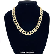 14 MM Hip Hop Chains COBK 012033 G Chain - ChainsOnly