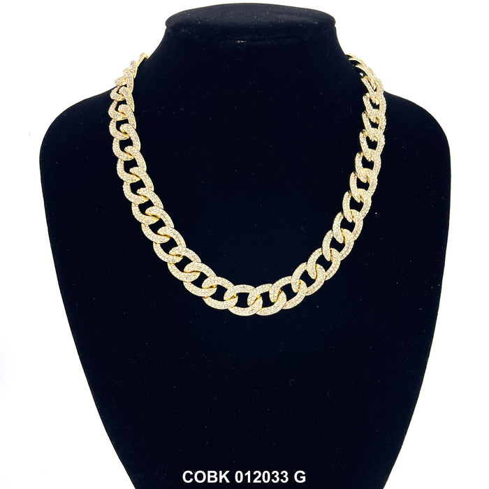 14 MM Hip Hop Chains COBK 012033 G Chain - ChainsOnly