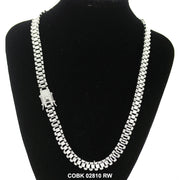 10 MM Hip Hop Chain COBK 02810 RW - ChainsOnly
