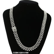 14 MM Hip Hop Chain COBK 02814 RW - ChainsOnly