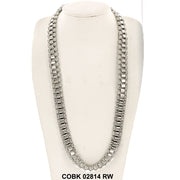 14 MM Hip Hop Chain COBK 02814 RW - ChainsOnly