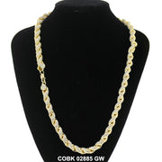 10 MM Hip Hop Chain COBK 02885 GW - ChainsOnly