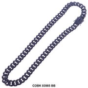 13 MM Hip Hop Necklace COBK 03985 BB - ChainsOnly