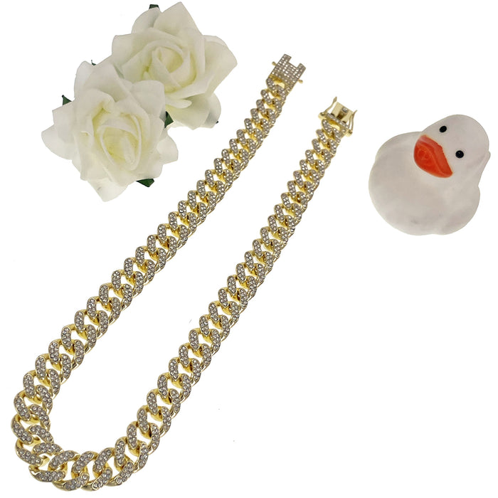 13 MM Hip Hop Chain COBK 03985 GW - ChainsOnly