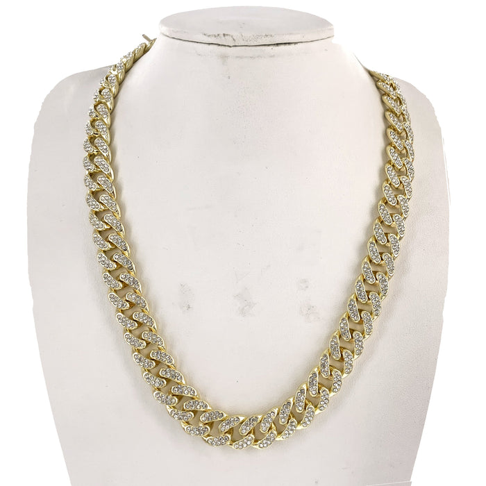 13 MM Hip Hop Chain COBK 03985 GW - ChainsOnly