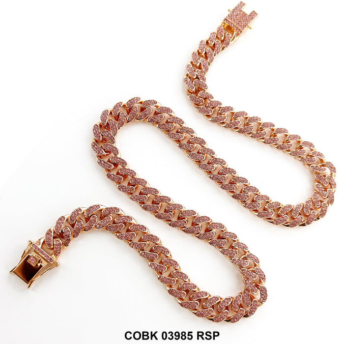 13 MM Hip Hop Necklace COBK 03985 RSP - ChainsOnly