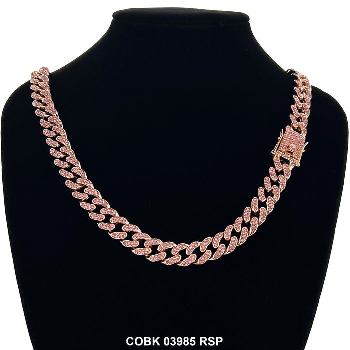 13 MM Hip Hop Necklace COBK 03985 RSP - ChainsOnly