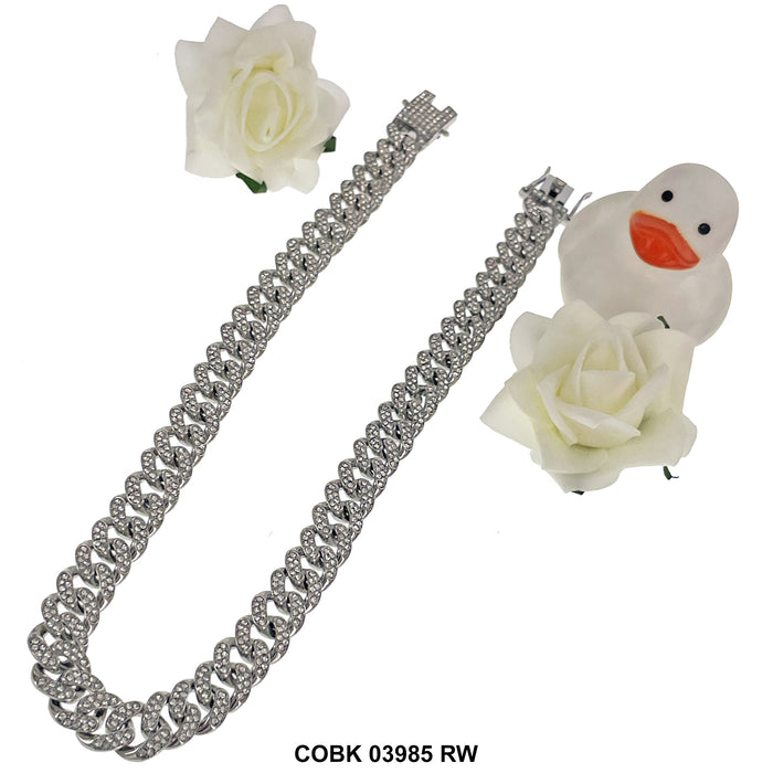 13 MM Hip Hop Chain COBK 03985 RW - ChainsOnly