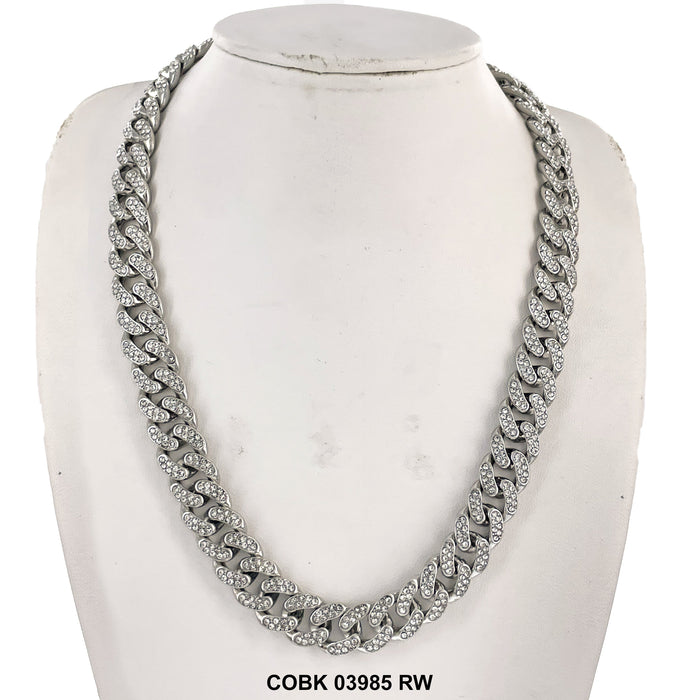13 MM Hip Hop Chain COBK 03985 RW - ChainsOnly