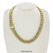 13 MM Hip Hop Chain COBK 03987 GW - ChainsOnly