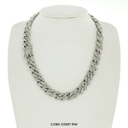 13 MM Hip Hop Chain COBK 03987 RW - ChainsOnly