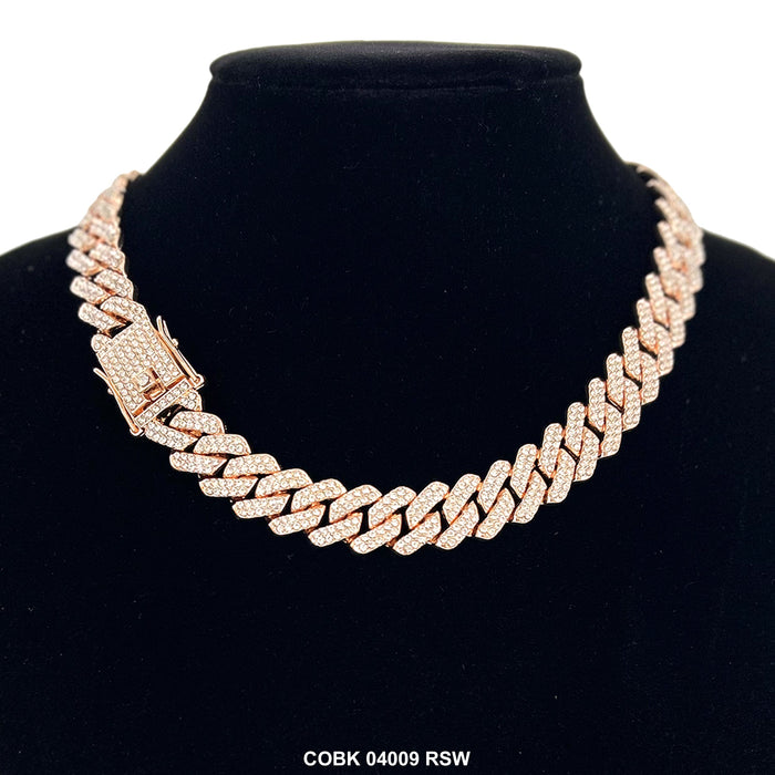 14 MM Hip Hop Chain COBK 04009 RSW - ChainsOnly
